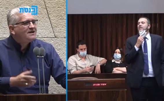 אלי אבידר ומיקי זהר בערוץ הכנסת	